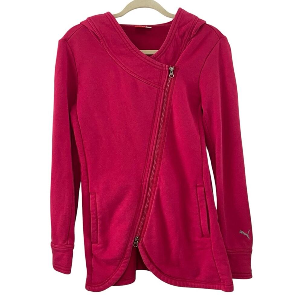 Puma Sport Lifestyle Zip-Up Hoodie | Pink | Large